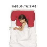 Perna cu husa detasabila Ponei albastru cu stelute Deseda fotografia produsului View 2 S