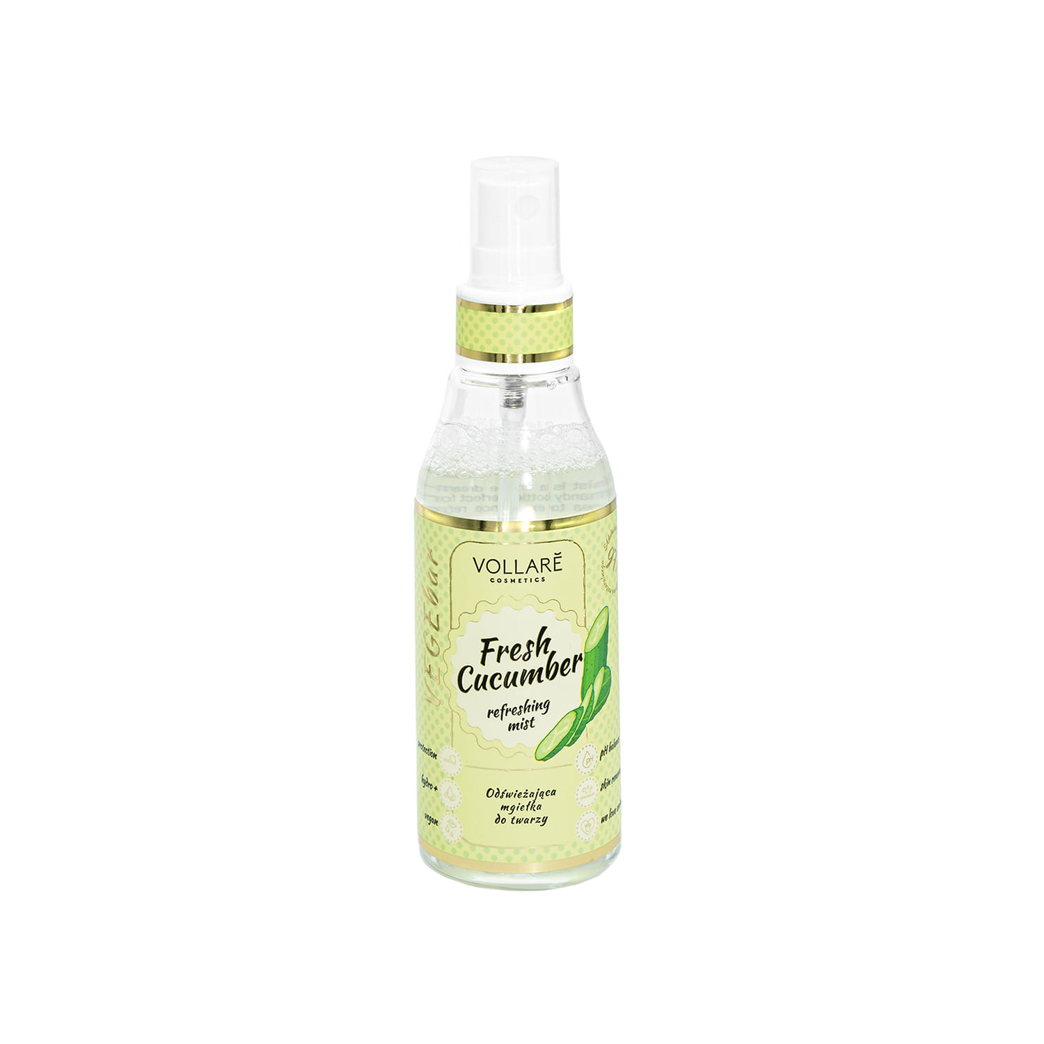 Tonic-spray revigorant FRESH CUCUMBER VEGEbar Vollar&eacute;, 75 ml fotografia produsului