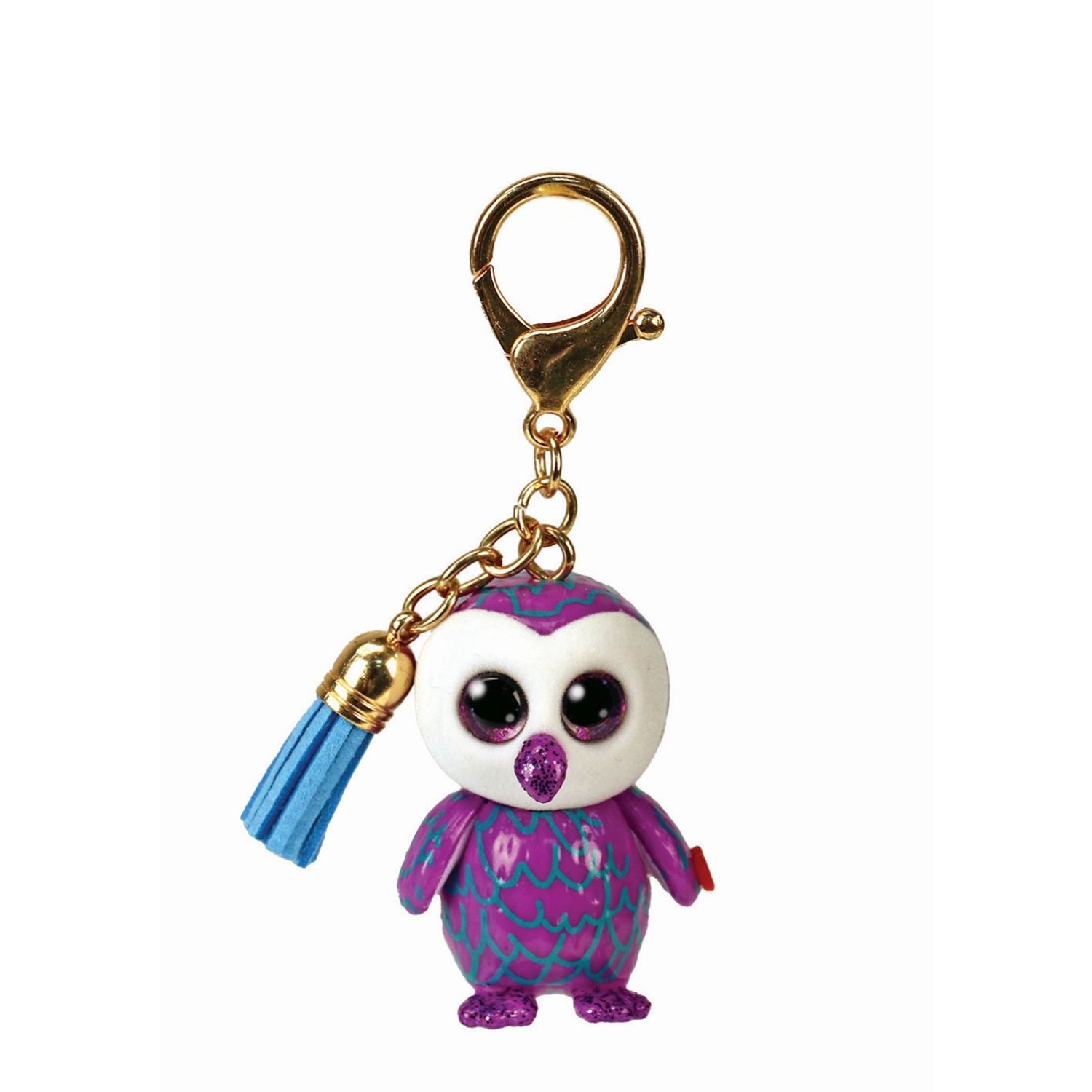 PLUS BRELOC TY 8.5CM MINI BOOS MOONLIGHT BUFNITA MOV fotografia produsului
