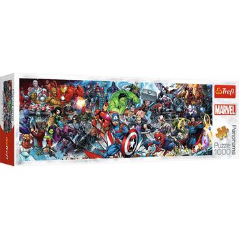 Puzzle Trefl Panorama Disney Marvel - Universul Avengers, 1000 piese