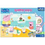 Puzzle Trefl Primo Super Maxi - Peppa Pig, 24 piese fotografia produsului View 4 S