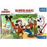 Puzzle Trefl Primo Super Maxi - Mickey si prietenii, 24 piese fotografia produsului View 4 S