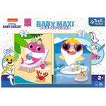 Puzzle Trefl Primo Maxi 2 in 1 - Baby Shark, 20 piese фото продукта View 6 S