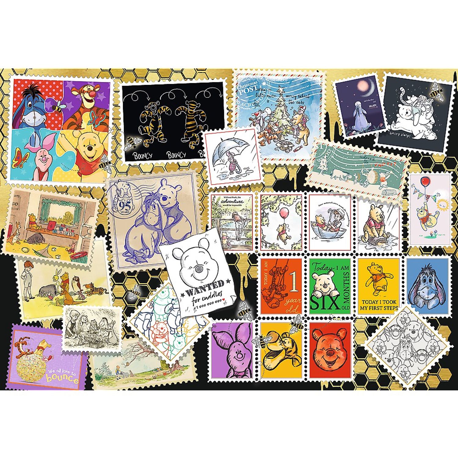 PUZZLE TREFL 1000 WINNIE THE POOH fotografia produsului View 2 L