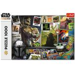 PUZZLE TREFL 1000 STAR WARS MANDALORIANUL fotografia produsului View 3 S