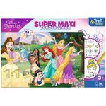 Puzzle Trefl Primo Super Maxi - Printesele fericite, 24 piese fotografia produsului View 4 S
