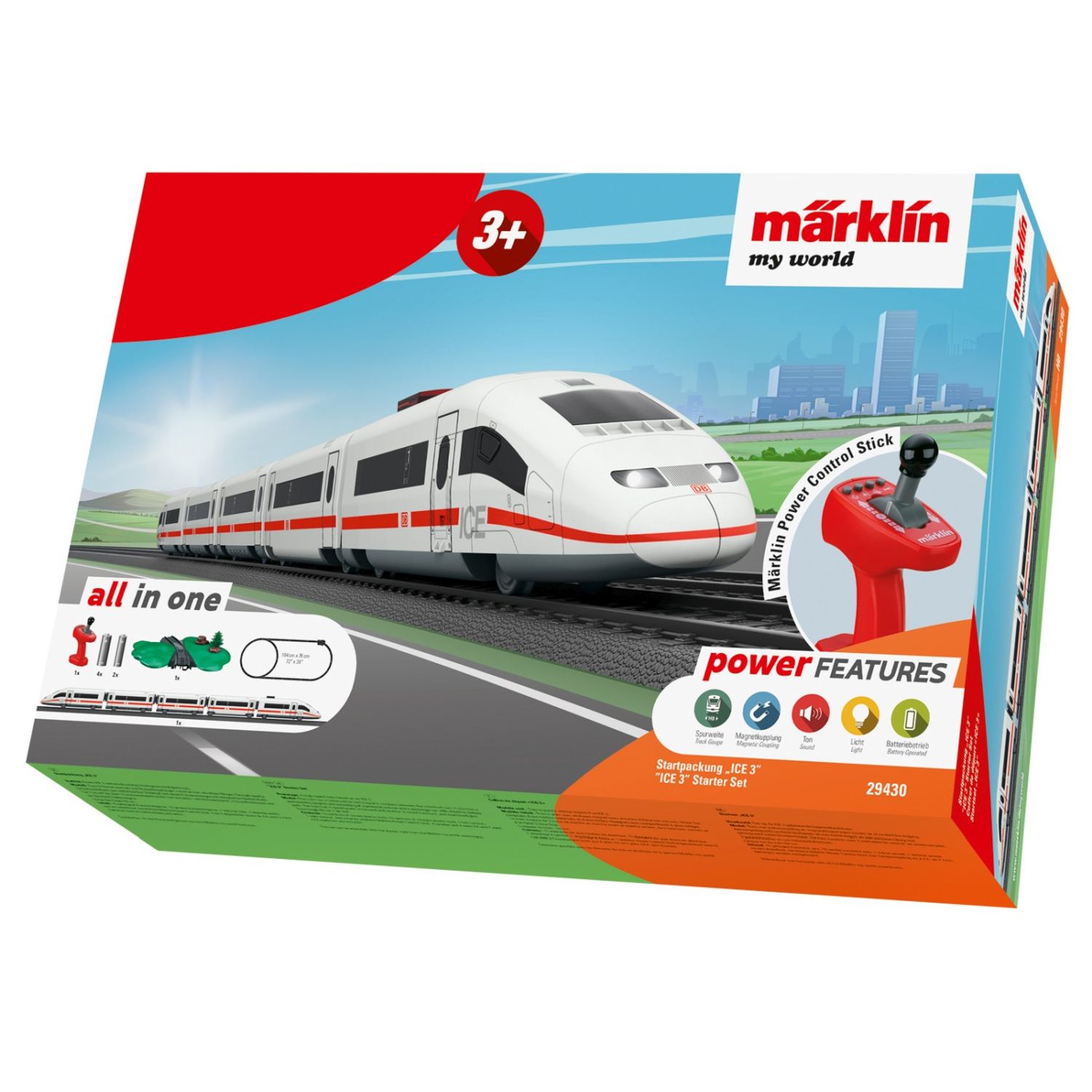 MARKLIN SET STARTER TRENUL ZAPEZII fotografia produsului