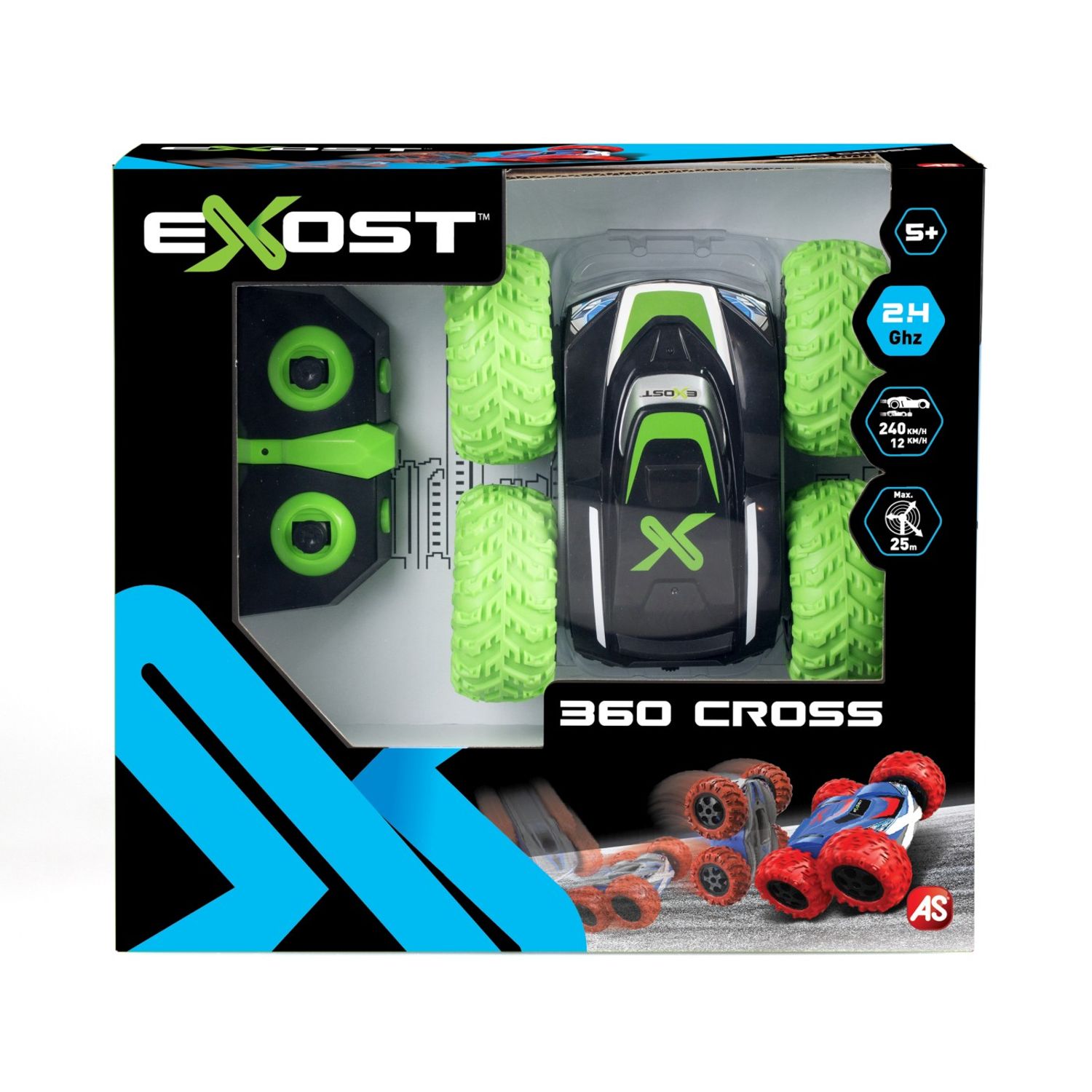 MASINA CU TELECOMANDA EXOST 360 CROSS VERDE fotografia produsului