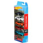 Set 5 masinute Hot Wheels - Ford Mustang fotografia produsului View 2 S