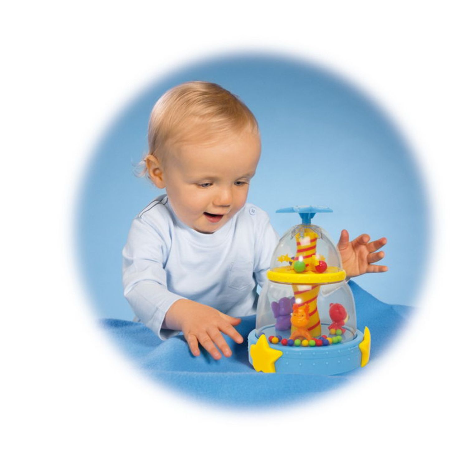 SIMBA CARUSEL BEBE 18 CM CU SUNET fotografia produsului View 3 L