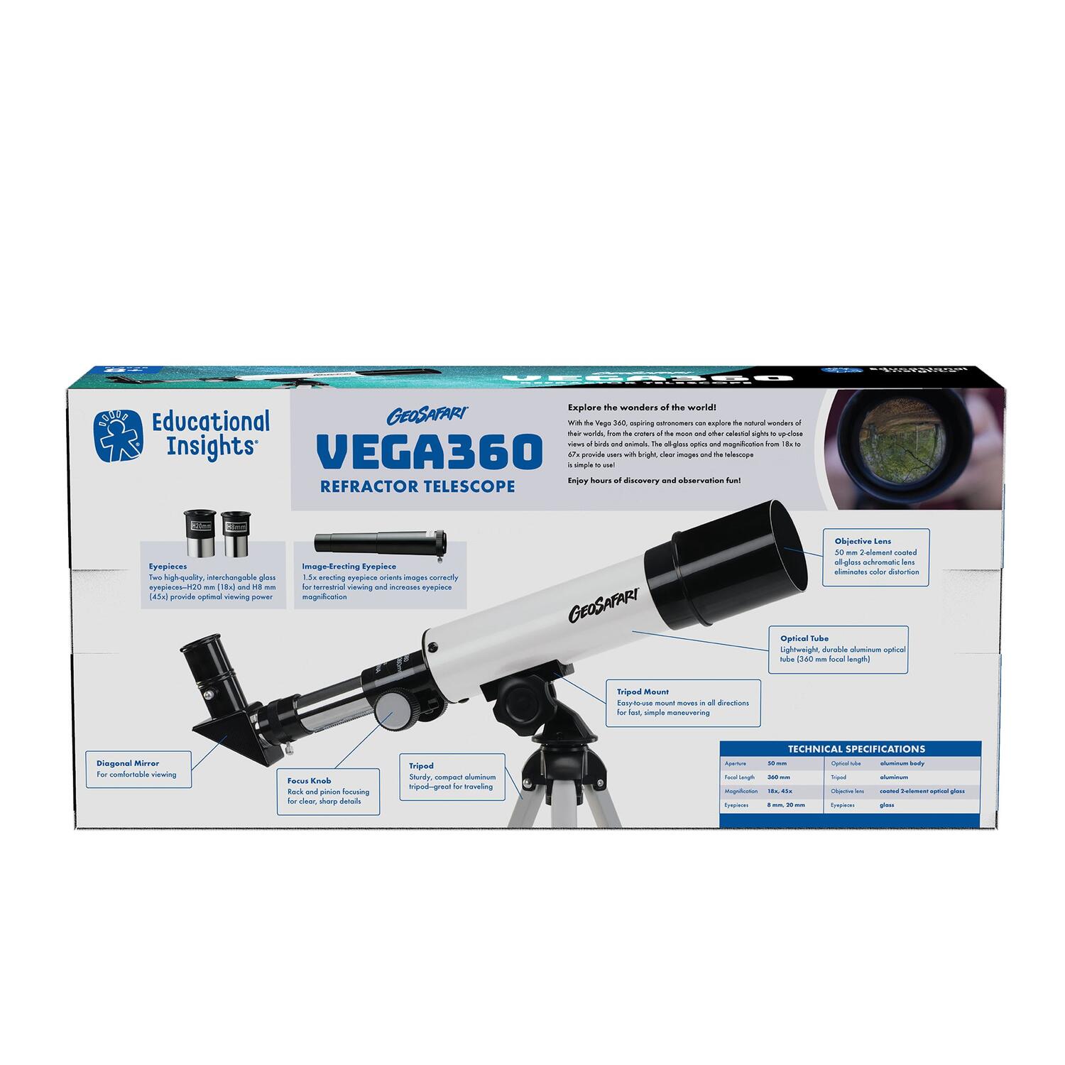 Telescop GeoSafari Vega 360 fotografia produsului View 5 L