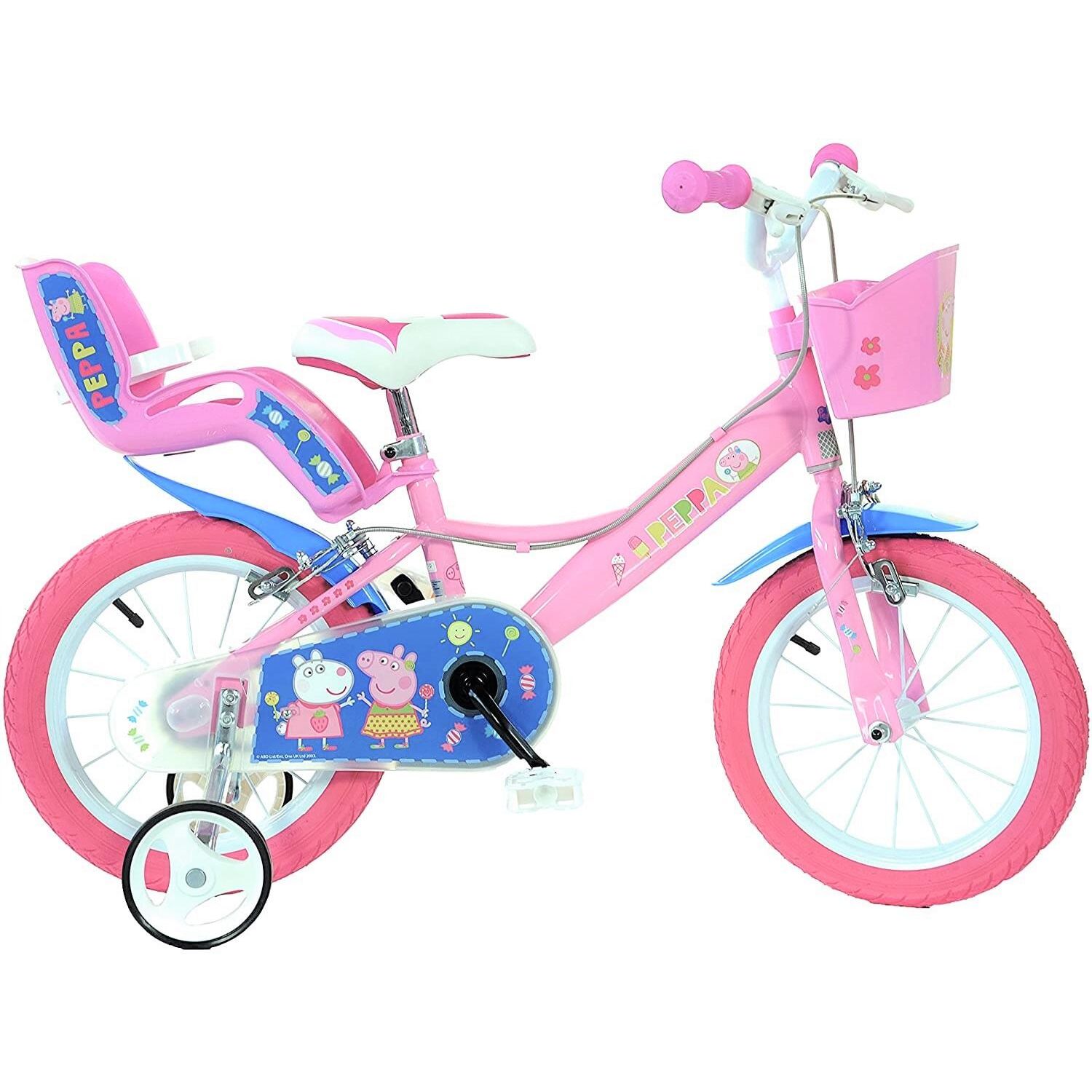 Bicicleta copii 14'' - Purcelusa Peppa fotografia produsului