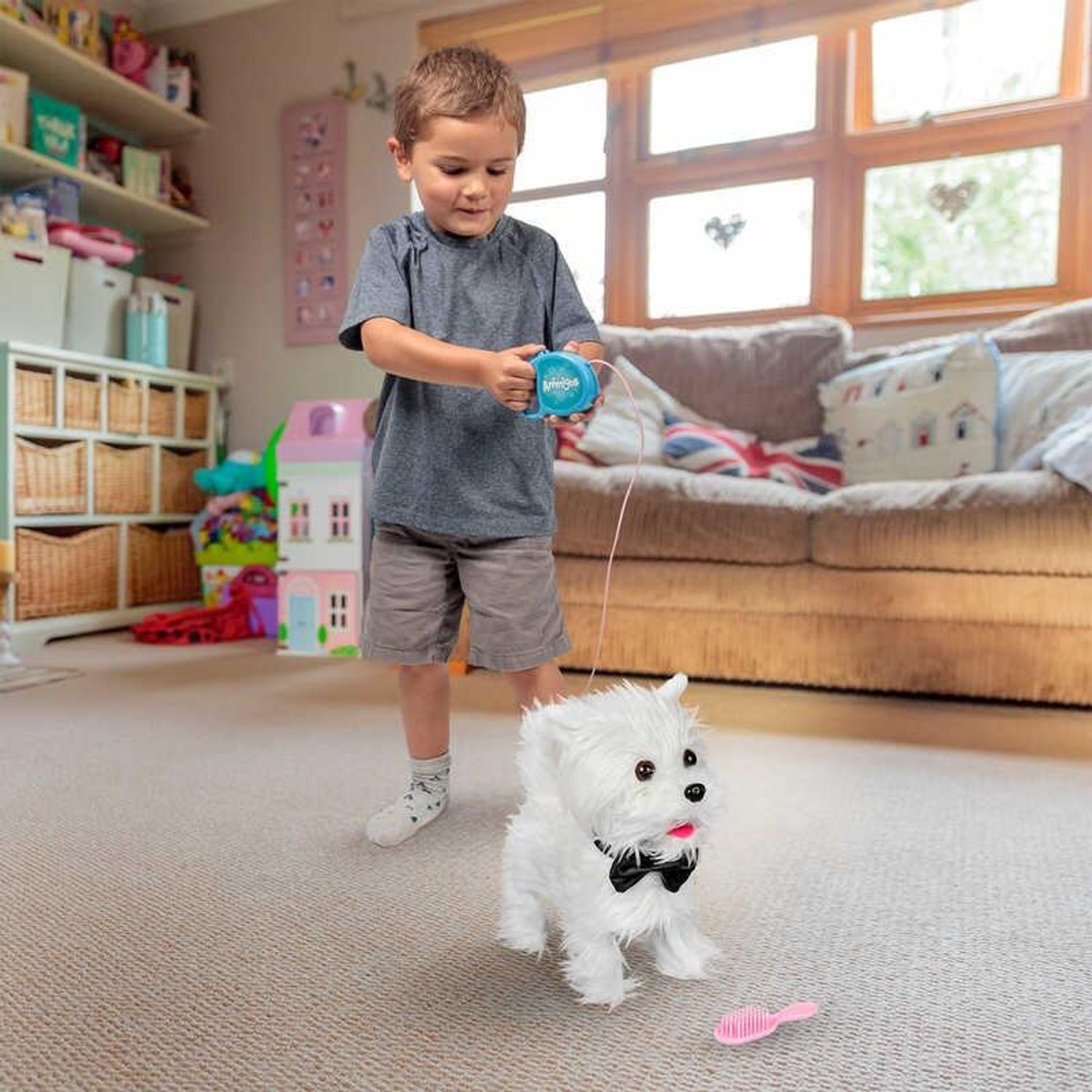 Catelusul plimbaret - Westie fotografia produsului View 3 L