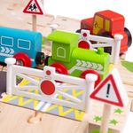 Circuit auto si feroviar (80 piese) fotografia produsului View 4 S