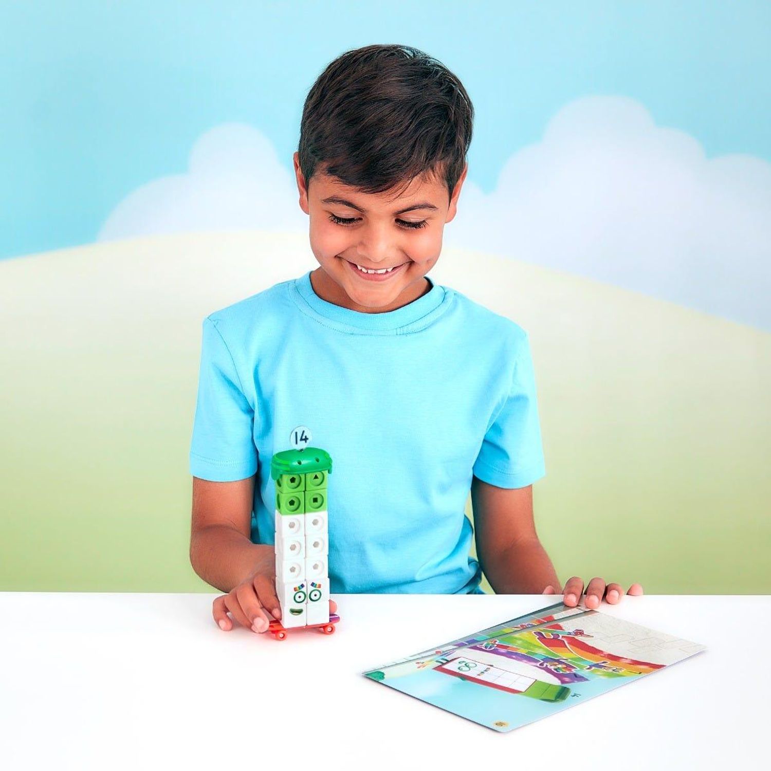 MathLink&Acirc;&reg;Cubes Numberblocks in engleza Set de activitati de la 11 - 20 fotografia produsului View 6 L