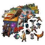 PUZZLE TREFL DIN LEMN 1000 PIESE MARVEL fotografia produsului View 3 S