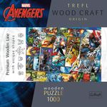 PUZZLE TREFL DIN LEMN 1000 PIESE MARVEL fotografia produsului View 5 S