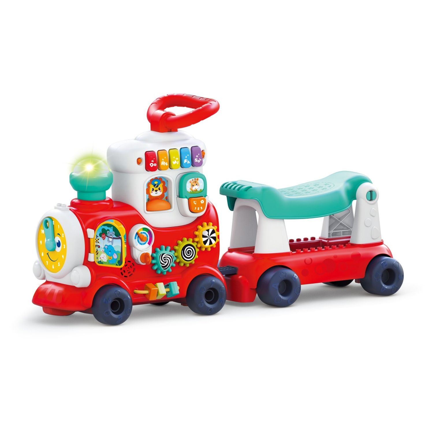 Trenulet 4 in 1 Hola Toys fotografia produsului View 2 L