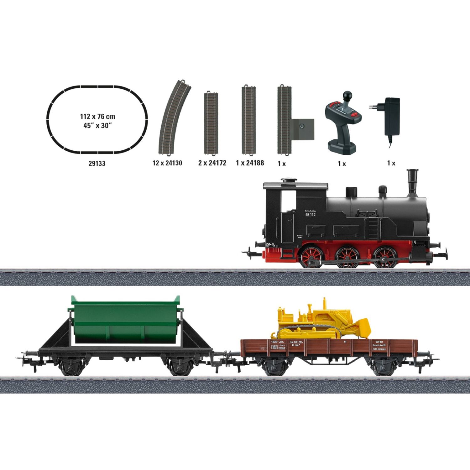 MARKLIN SET STARTER LOCOMOTIVA fotografia produsului View 4 L