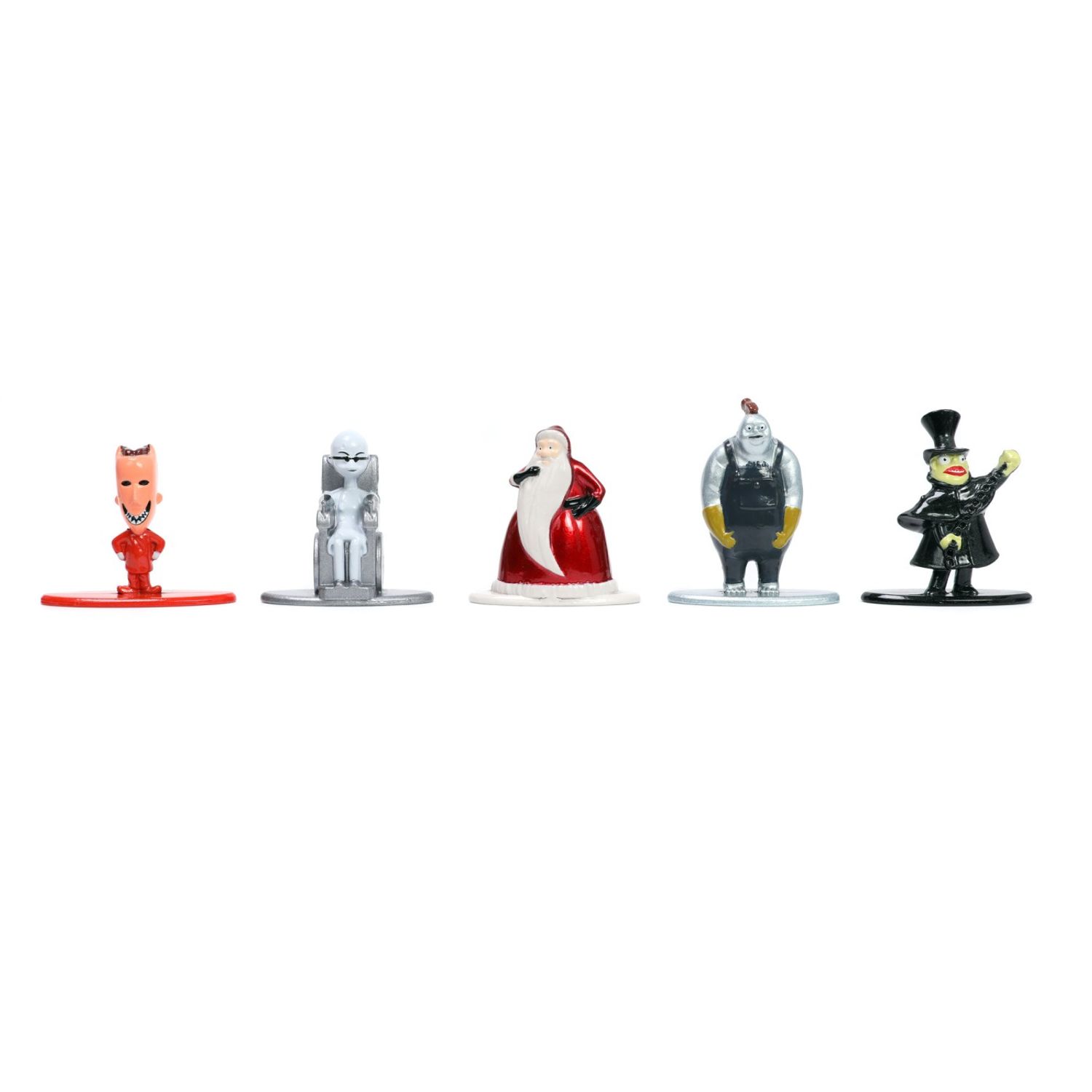 JADA THE NIGHTMARE BEFORE CHRISTMAS SET 18 NANOFIGURINE METALICE 4CM fotografia produsului View 5 L