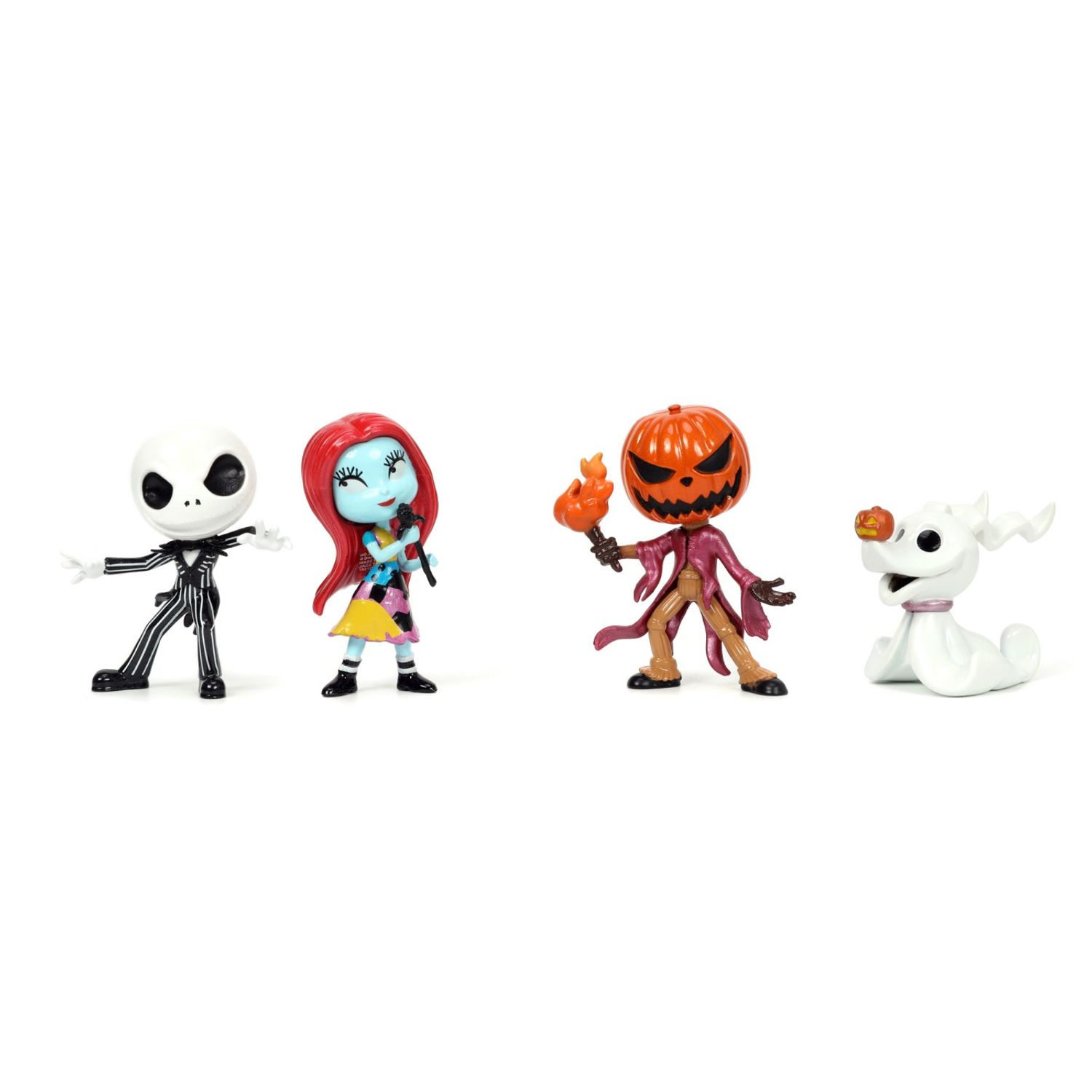 JADA THE NIGHTMARE BEFORE CHRISTMAS SET 4 FIGURINE 6CM fotografia produsului View 2 L