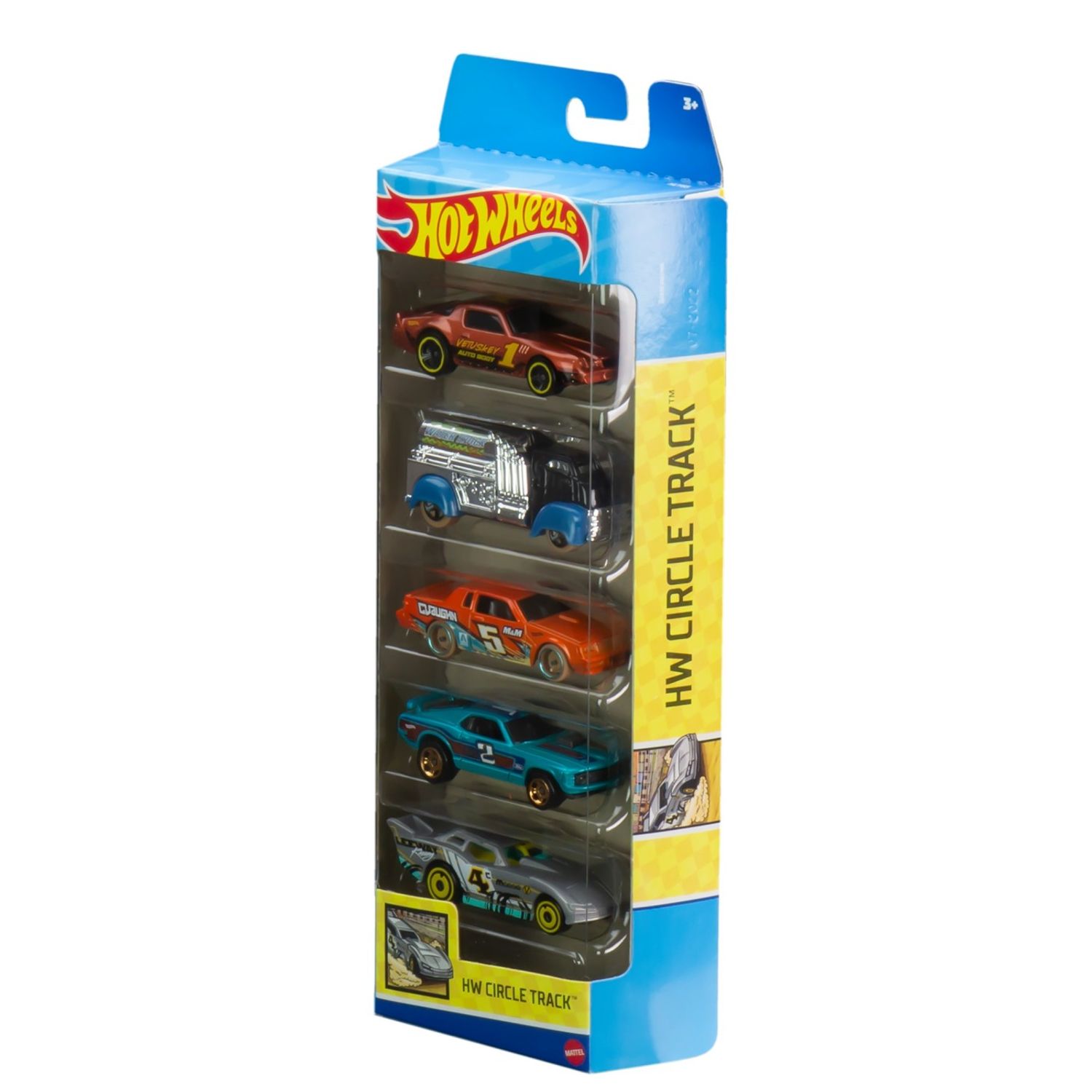 Set 5 masinute Hot Wheels - Circle Track fotografia produsului View 2 L