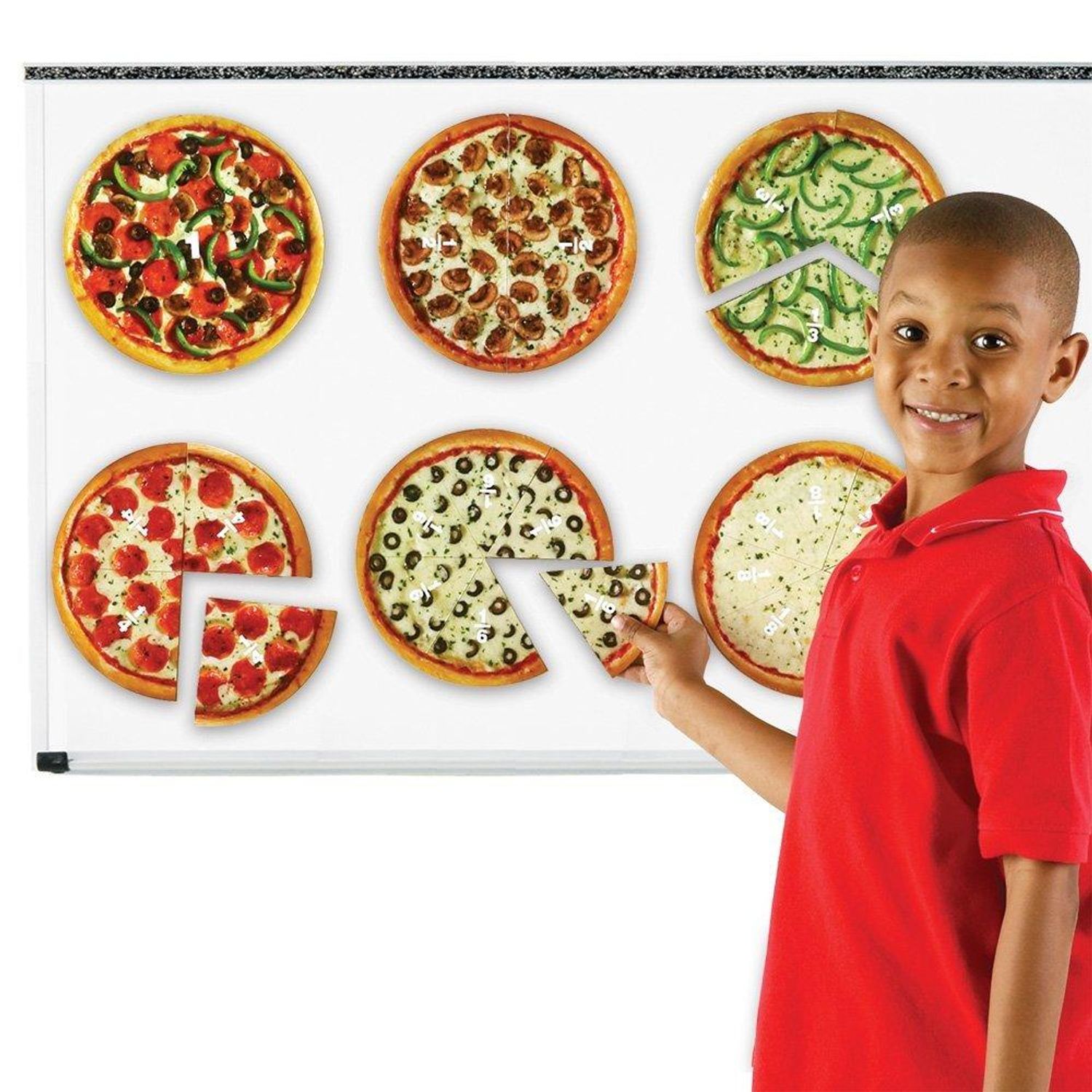 Pizza fractiilor cu magneti fotografia produsului View 2 L