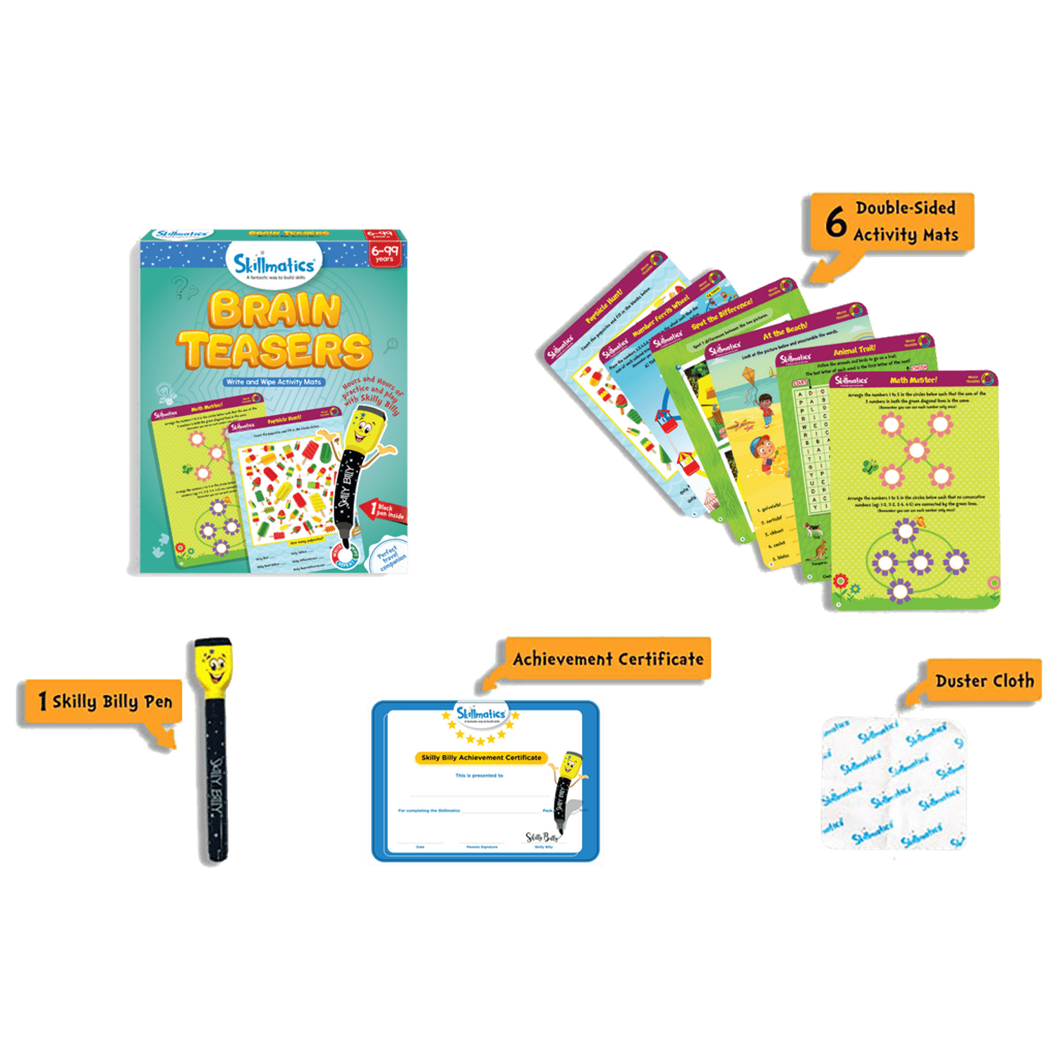 Scriu si sterg - Enigme logice fotografia produsului View 2 L