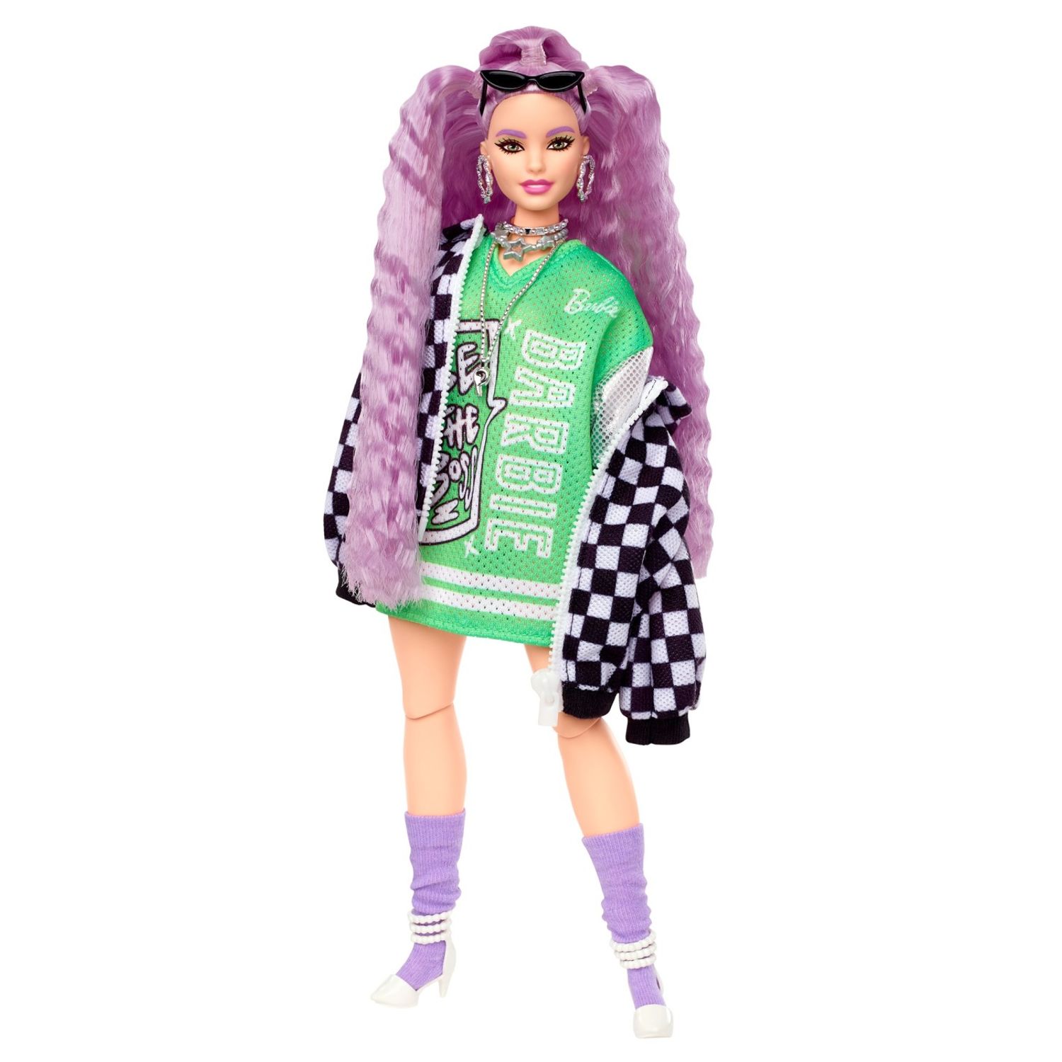 BARBIE PAPUSA BARBIE EXTRA CU JACHETA OVERSIZED fotografia produsului View 3 L