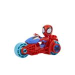 Set de joaca Spidey si Prietenii lui Extraordinari - Motocicleta si figurina Spidey, 10 cm fotografia produsului View 8 S
