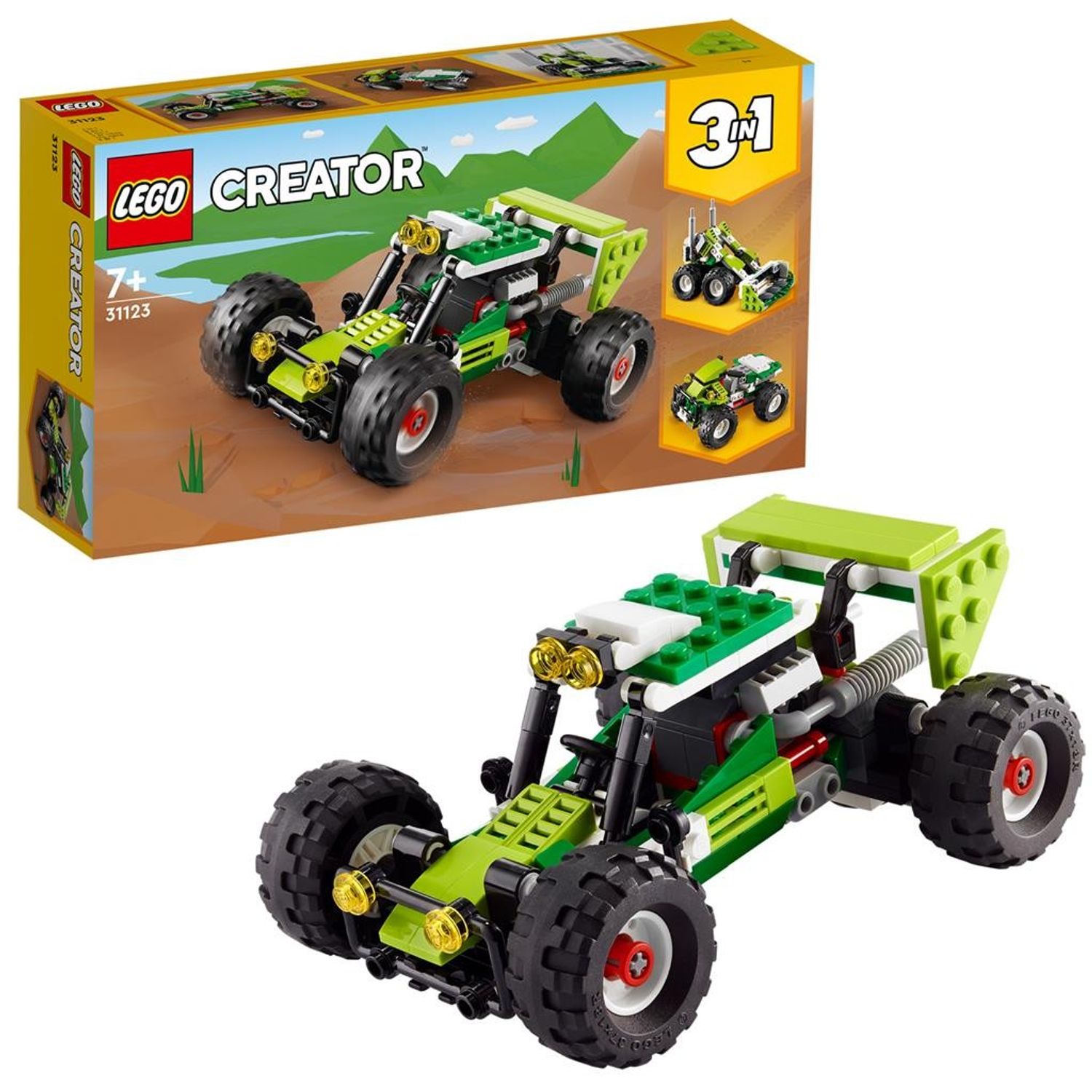 LEGO CREATOR AUTOMOBIL DE TEREN BUGGY 31123 fotografia produsului
