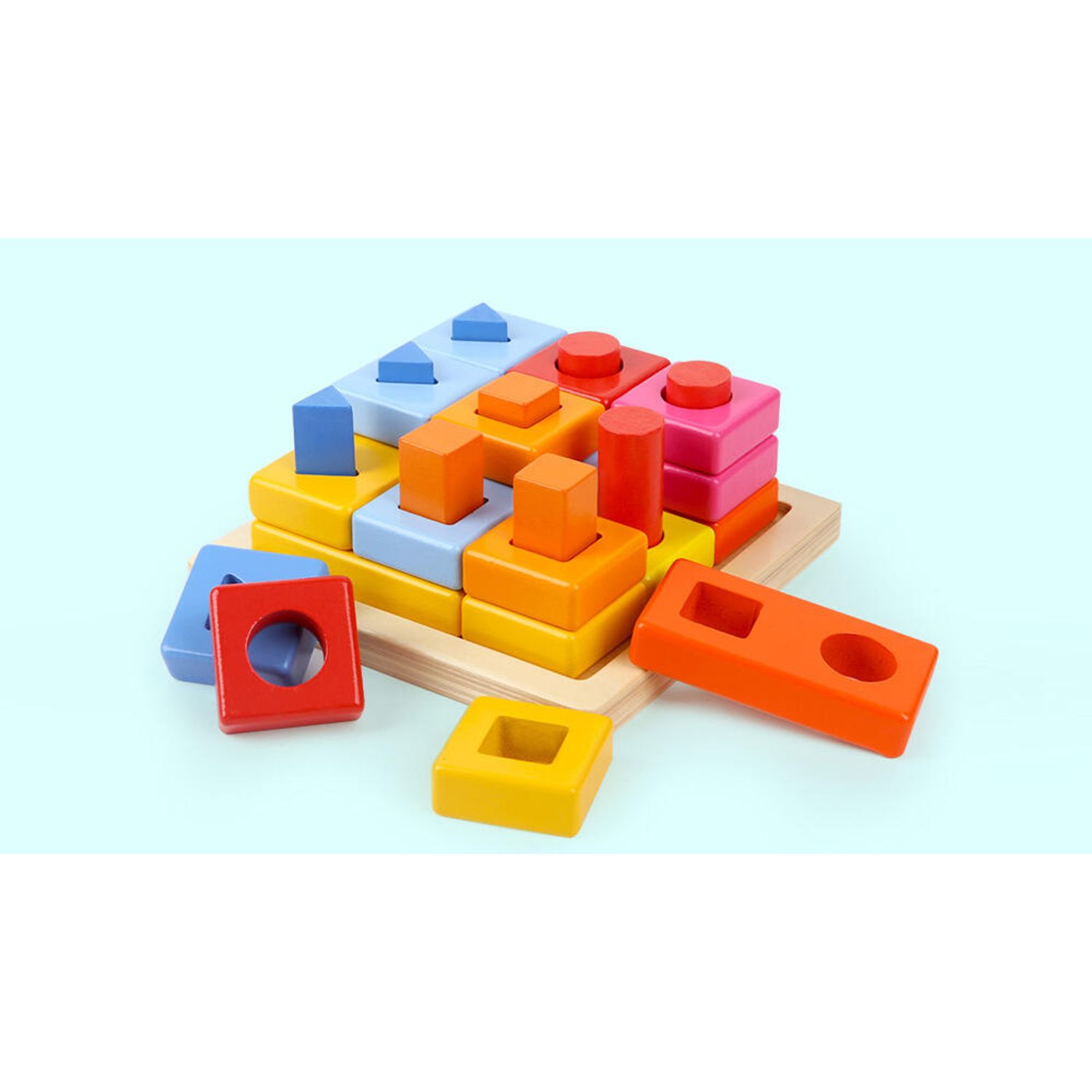 Joc de potrivire - Primele mele forme geometrice fotografia produsului View 2 L