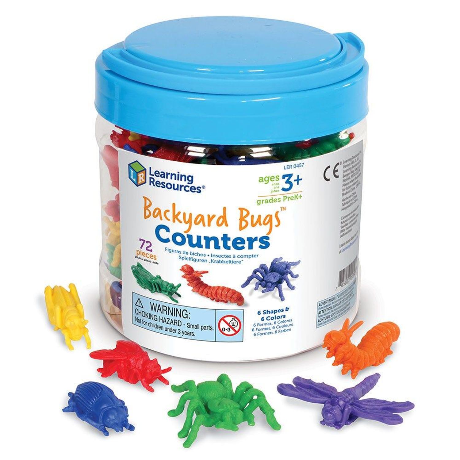 Insecte de gradina pentru numarat - set 72 buc fotografia produsului View 7 L