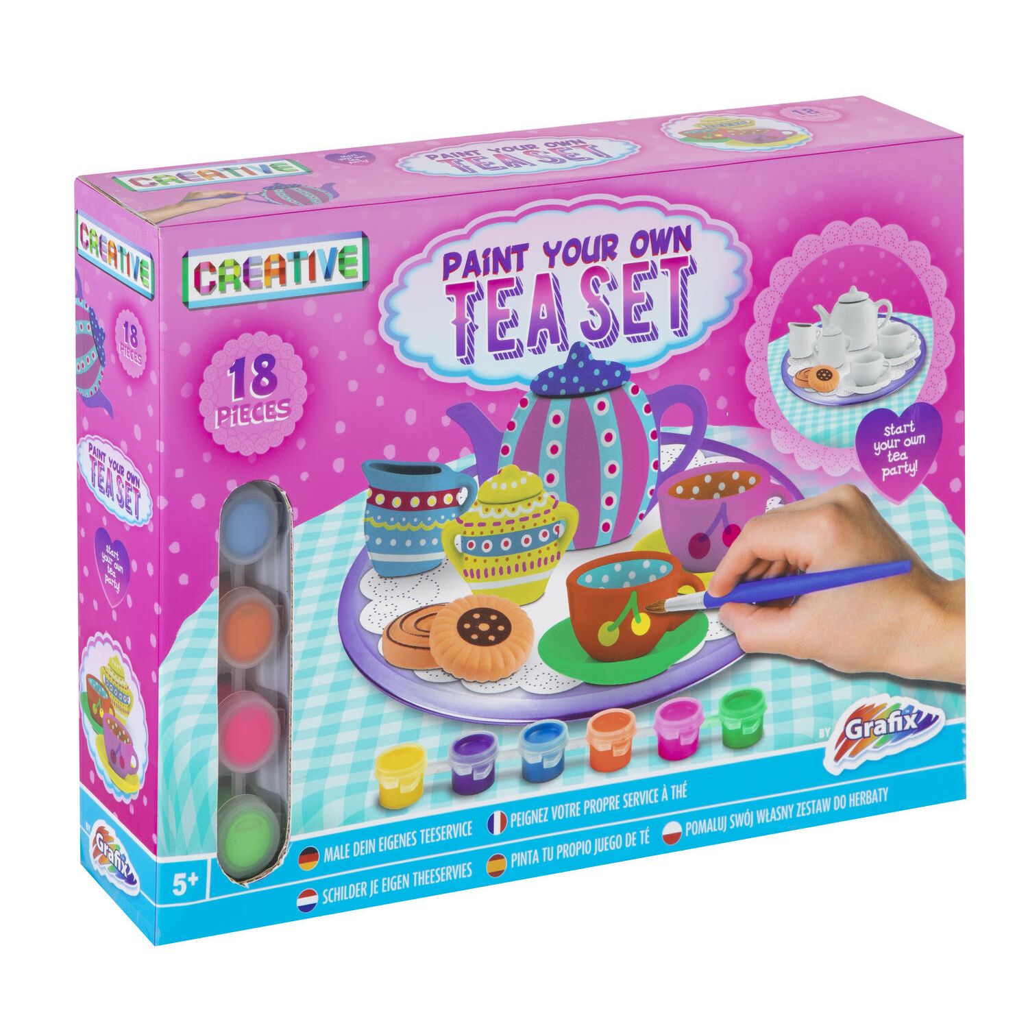 Set creativ - Picteaza setul de ceai fotografia produsului View 2 L