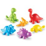 Set pentru sortat si numarat - Dinozauri jucausi (72 piese) fotografia produsului