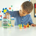 Set pentru sortat si numarat - Dinozauri jucausi (72 piese) fotografia produsului View 7 S