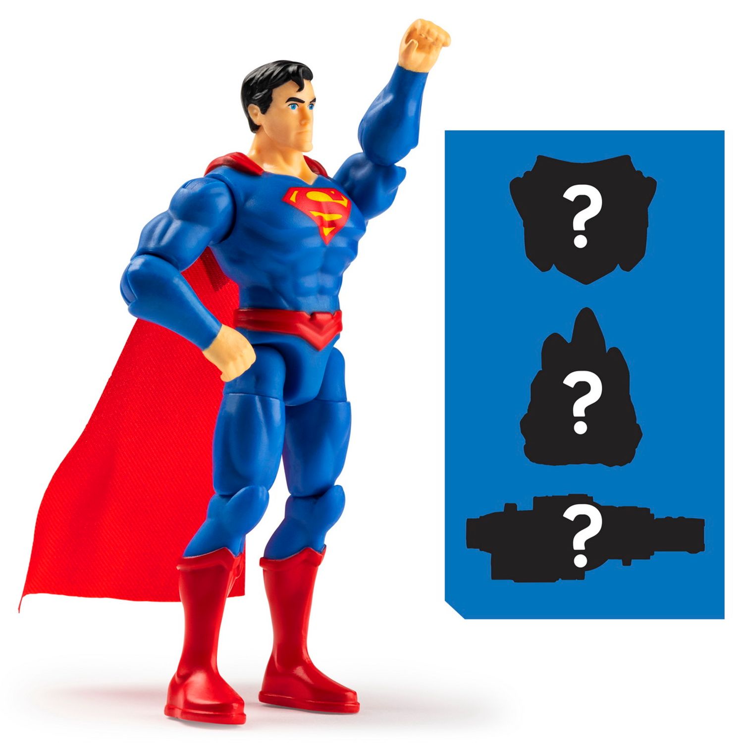 FIGURINA SUPERMAN 10CM FLEXIBILA SI CU ACCESORII fotografia produsului View 6 L