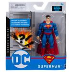 FIGURINA SUPERMAN 10CM FLEXIBILA SI CU ACCESORII fotografia produsului