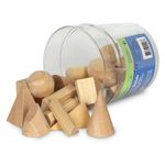 Forme geometrice din lemn (set 19) fotografia produsului View 3 S