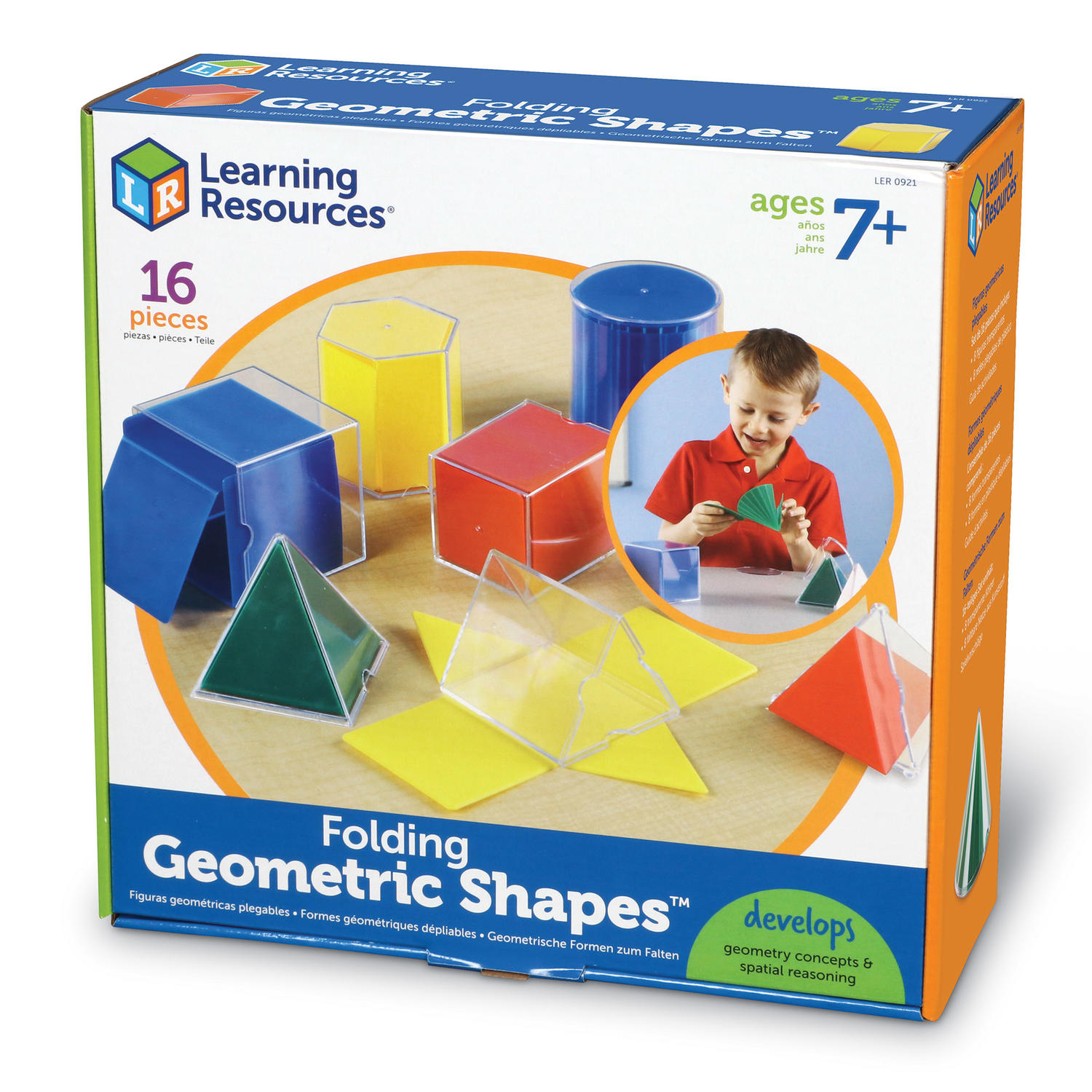 Forme geometrice pliante - 16 piese fotografia produsului View 5 L