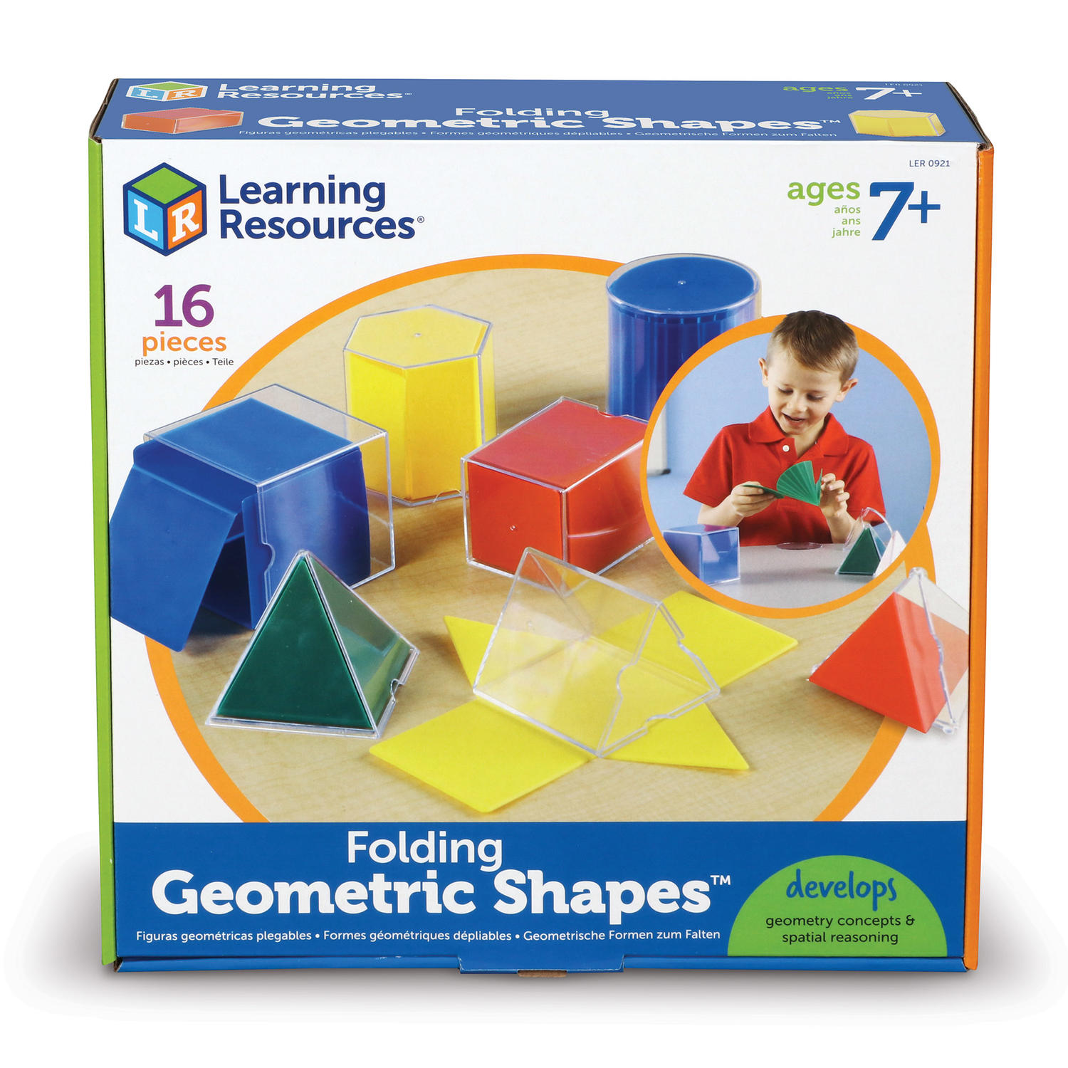 Forme geometrice pliante - 16 piese fotografia produsului View 4 L