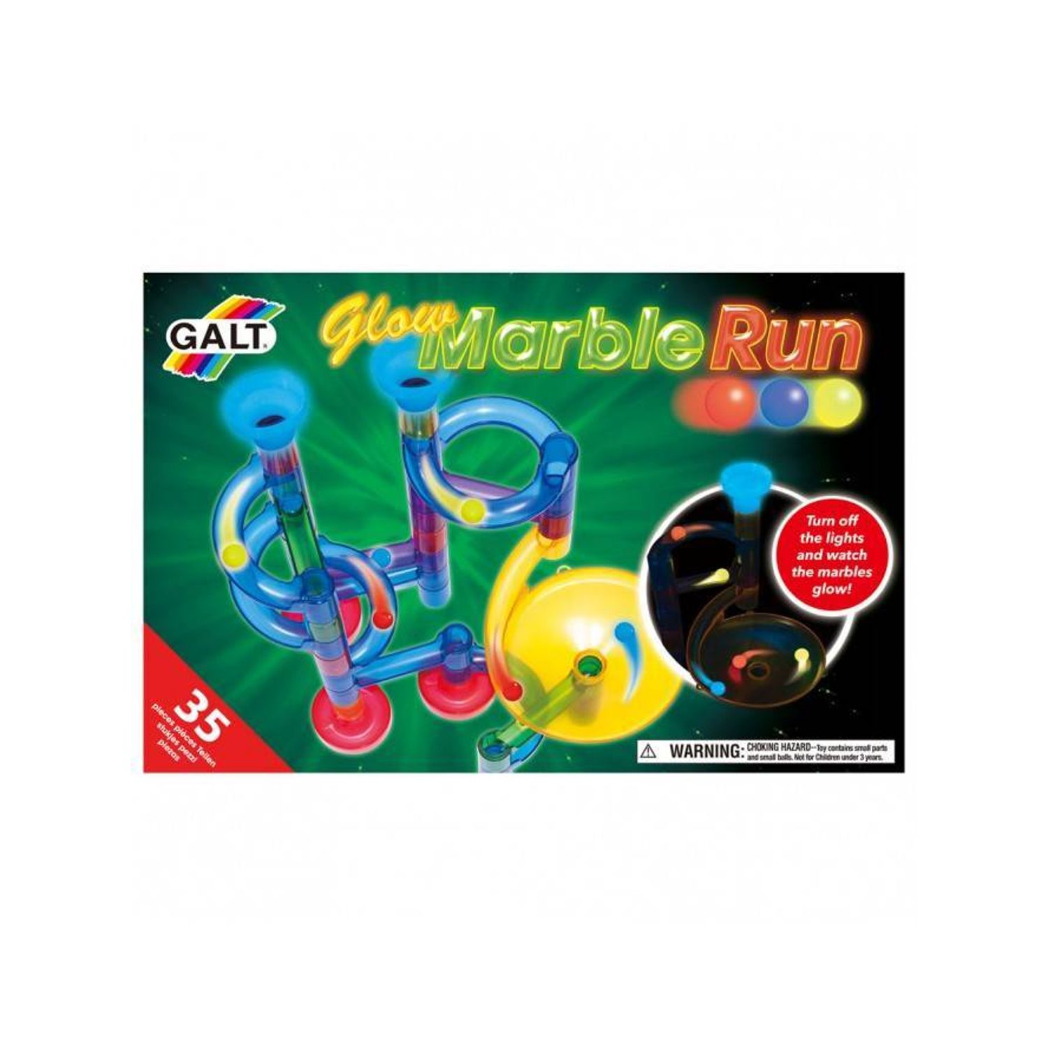 Marble Run - Set reflectorizant - 35 piese fotografia produsului