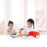 Catelus cu cusca si accesorii - Rosu fotografia produsului