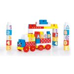 Cuburi de construit din plastic - 50 piese fotografia produsului