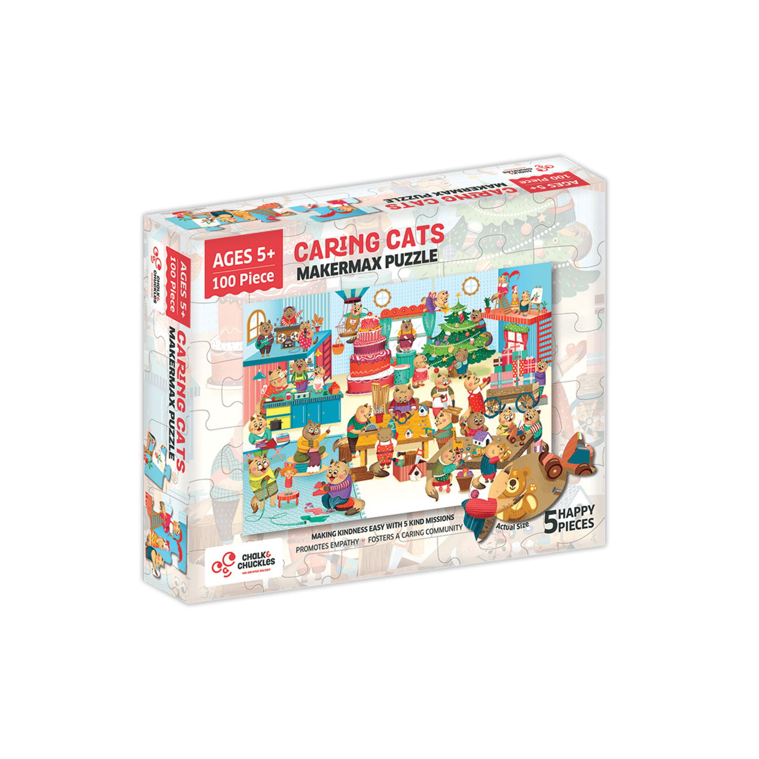 Puzzle cu surprize &ndash; In asteptarea Craciunului fotografia produsului