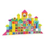 Cuburi pentru construit -  Animalute jucause fotografia produsului