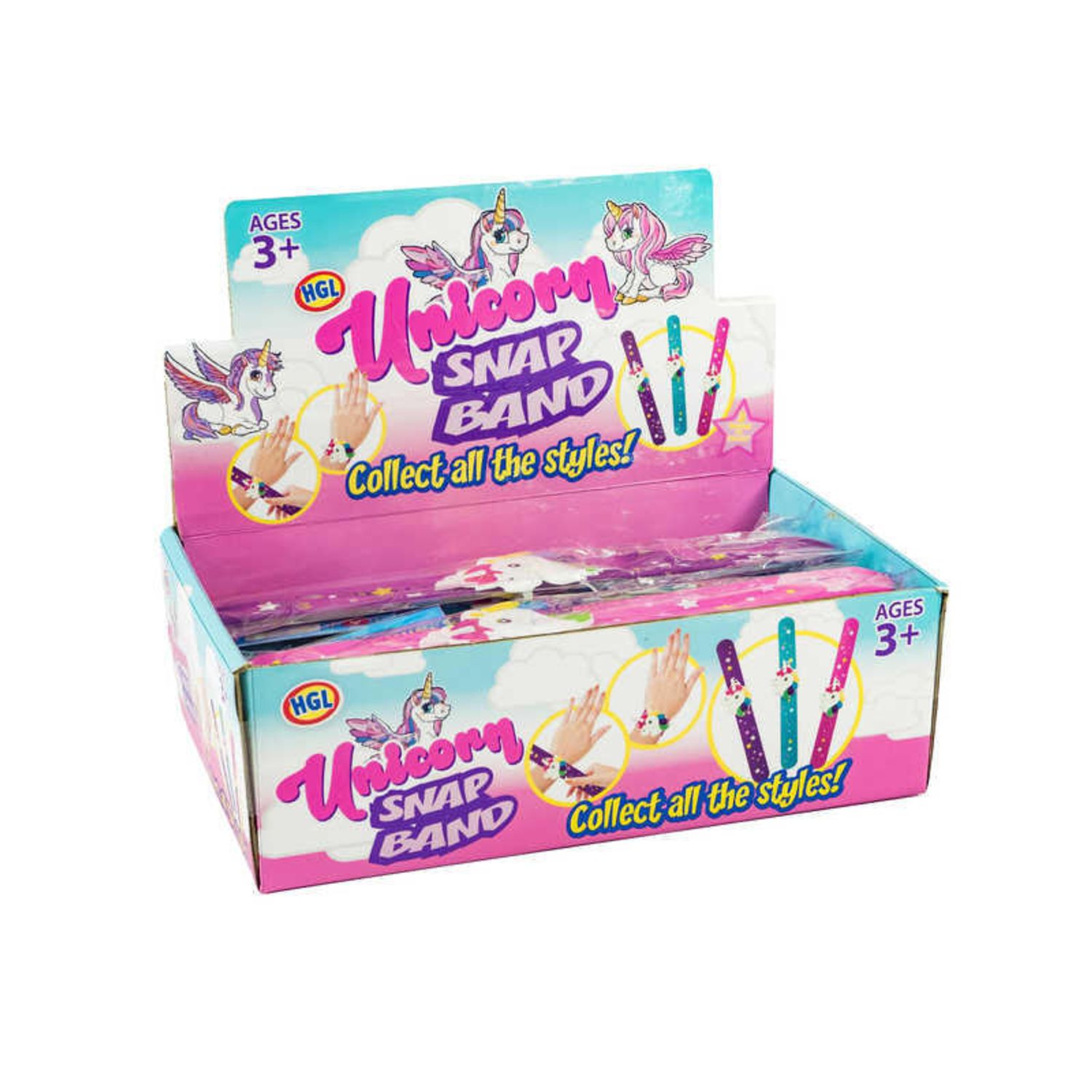 Bratara unicorn 3D fotografia produsului View 3 L