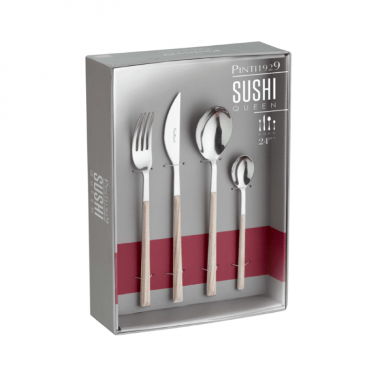 Set tacamuri premium, 24 piese, Sushi Birch fotografia produsului View 7 L