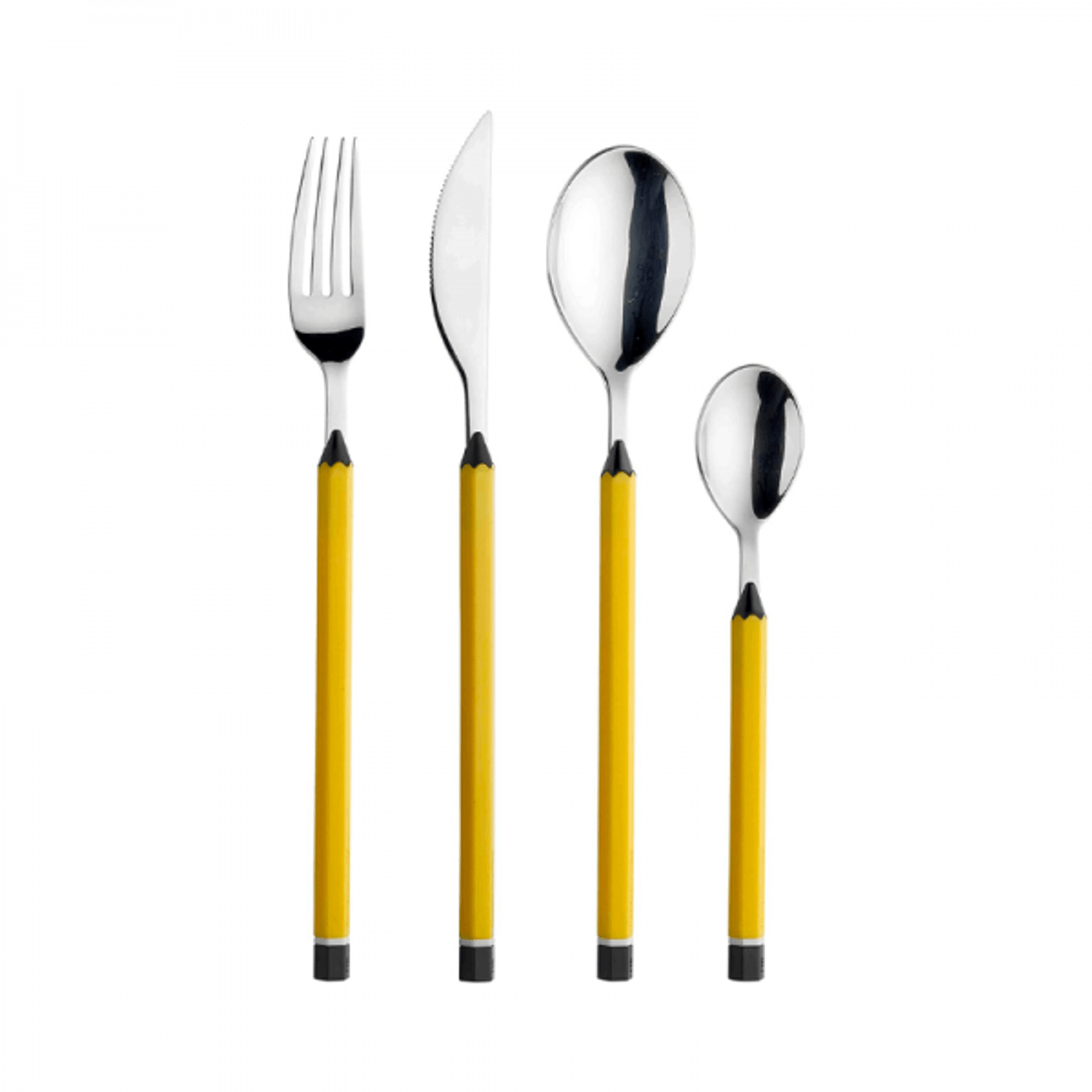 Set tacamuri, 24 piese, Matite Yellow fotografia produsului