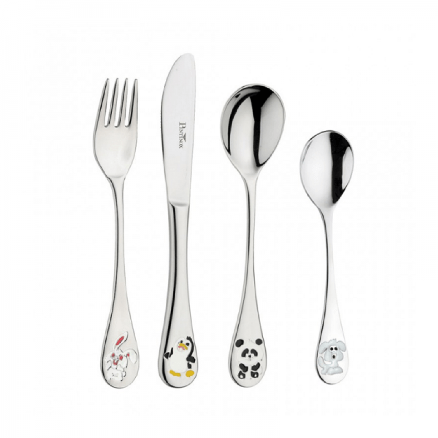 Set tacamuri premium pentru copii, 4 piese, Arca di Noe fotografia produsului
